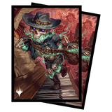 Outlaws of Thunder Junction Tinybones, the Pickpocket Key Art Deck Protector Sleeves (100ct) for Magic: The Gathering | Ultra PRO International