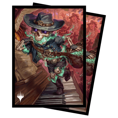 Outlaws of Thunder Junction Tinybones, the Pickpocket Key Art Deck Protector Sleeves (100ct) for Magic: The Gathering | Ultra PRO International