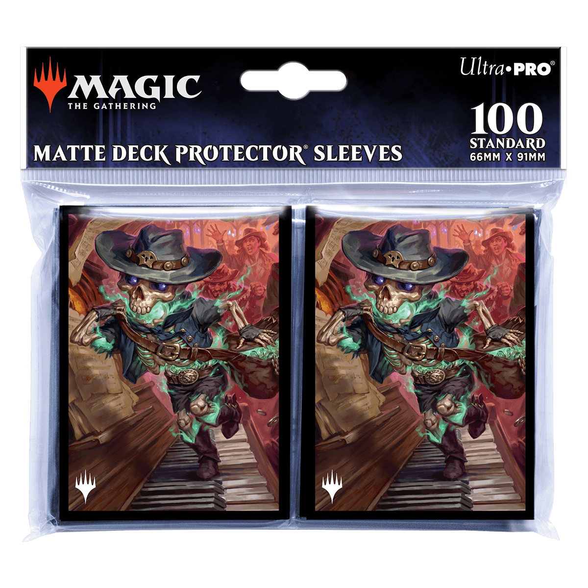 Outlaws of Thunder Junction Tinybones, the Pickpocket Key Art Deck Protector Sleeves (100ct) for Magic: The Gathering | Ultra PRO International