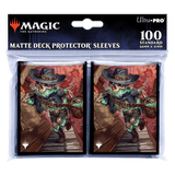 Outlaws of Thunder Junction Tinybones, the Pickpocket Key Art Deck Protector Sleeves (100ct) for Magic: The Gathering | Ultra PRO International