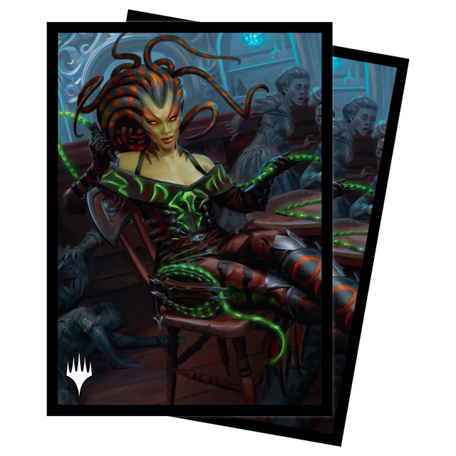 Outlaws of Thunder Junction Vraska, the Silencer Key Art Deck Protector Sleeves (100ct) for Magic: The Gathering | Ultra PRO International