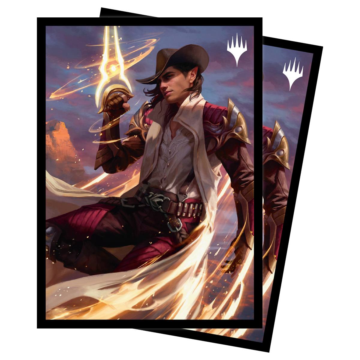 Outlaws of Thunder Junction Kellan, the Kid Key Art Deck Protector Sleeves (100ct) for Magic: The Gathering | Ultra PRO International