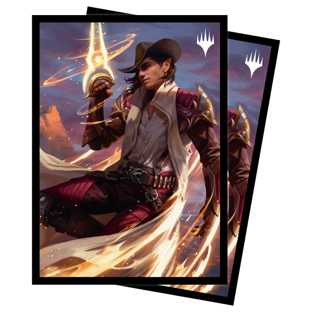 Outlaws of Thunder Junction Kellan, the Kid Key Art Deck Protector Sleeves (100ct) for Magic: The Gathering | Ultra PRO International