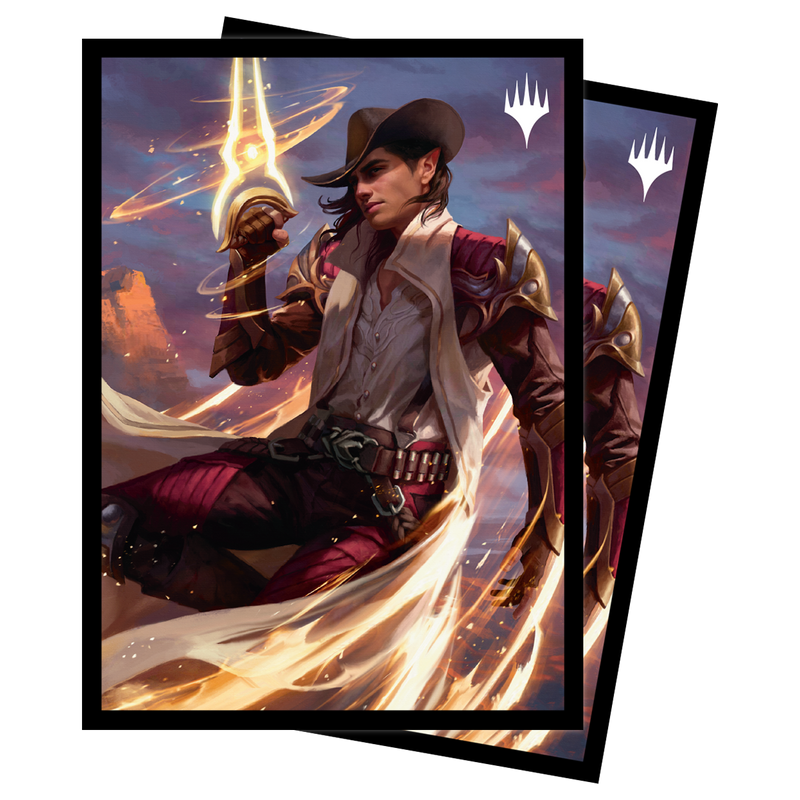 Outlaws of Thunder Junction Kellan, the Kid Key Art Deck Protector Sleeves (100ct) for Magic: The Gathering | Ultra PRO International