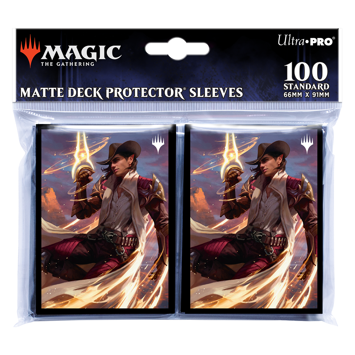 Outlaws of Thunder Junction Kellan, the Kid Key Art Deck Protector Sleeves (100ct) for Magic: The Gathering | Ultra PRO International