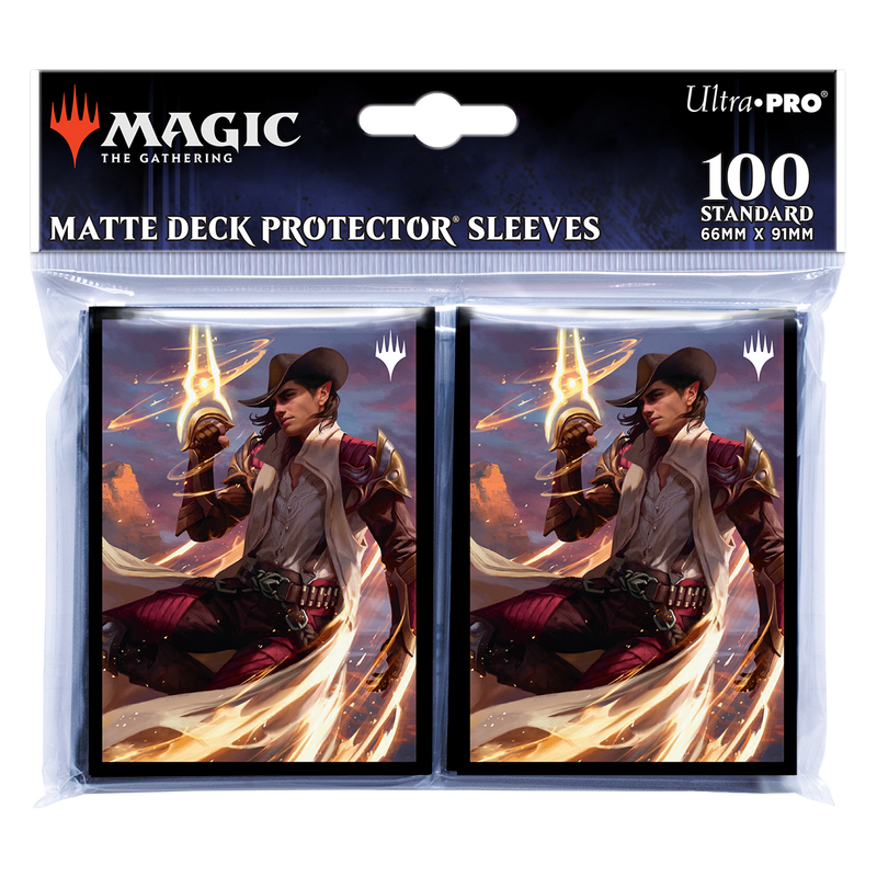 Outlaws of Thunder Junction Kellan, the Kid Key Art Deck Protector Sleeves (100ct) for Magic: The Gathering | Ultra PRO International