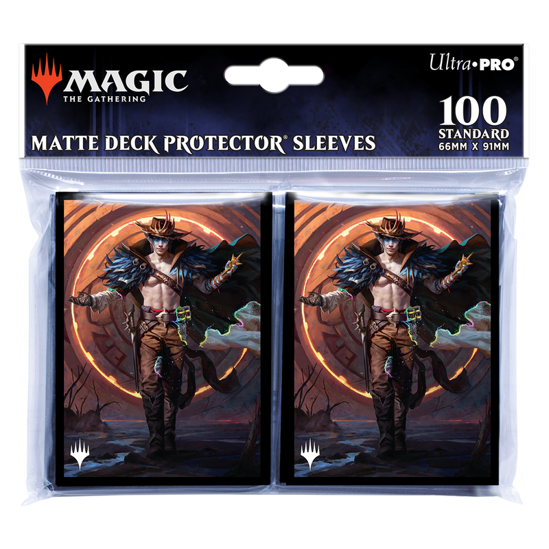 Outlaws of Thunder Junction Oko, the Ringleader Key Art Deck Protector Sleeves (100ct) for Magic: The Gathering