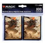 Outlaws of Thunder Junction Rakdos, the Muscle Key Art Deck Protector Sleeves (100ct) for Magic: The Gathering | Ultra PRO International