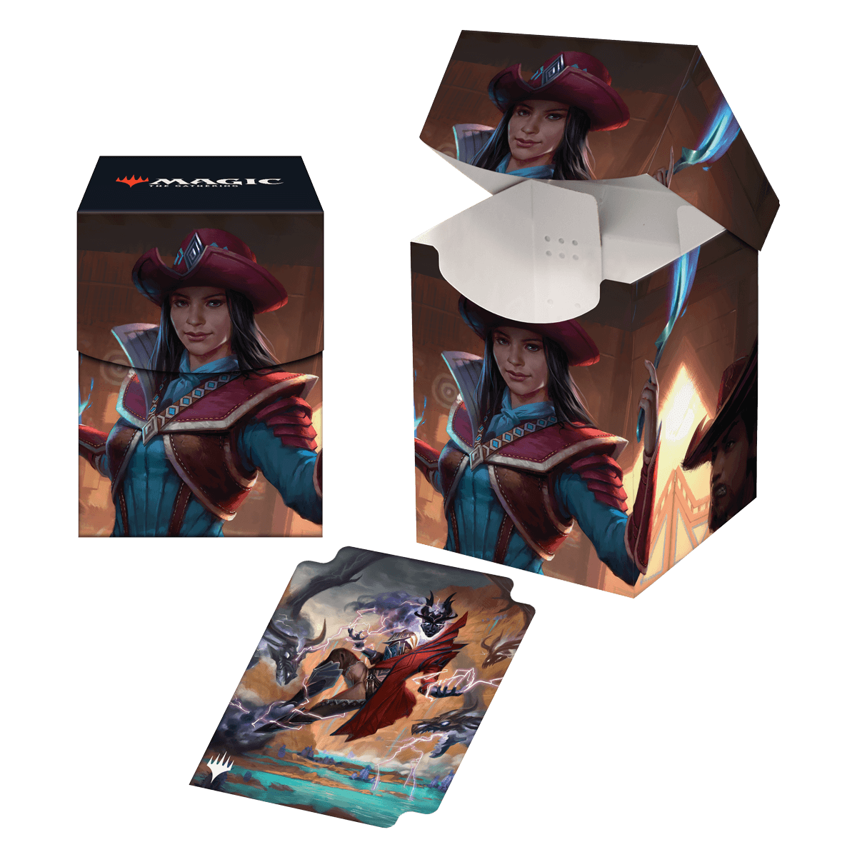 Outlaws of Thunder Junction Stella Lee, Wild Card 100+ Deck Box® for Magic: The Gathering | Ultra PRO International