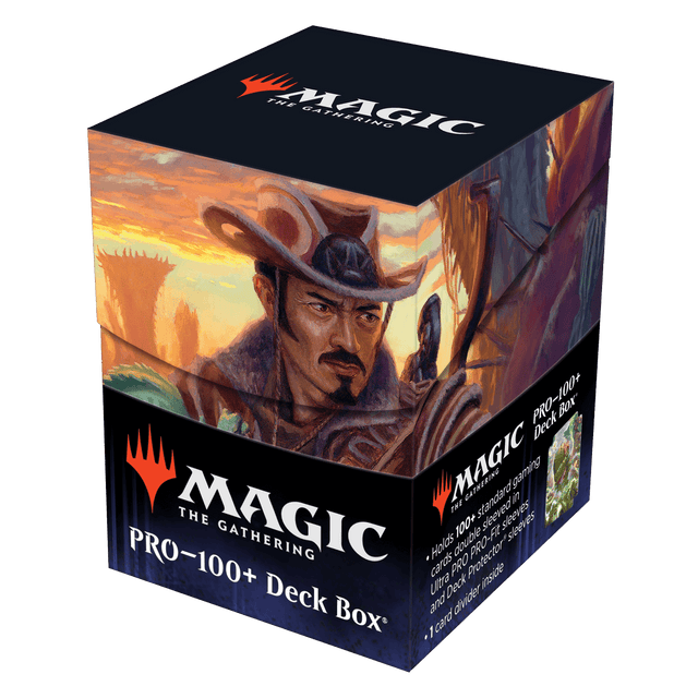 Outlaws of Thunder Junction Yuma, Proud Protector 100+ Deck Box® for Magic: The Gathering | Ultra PRO International