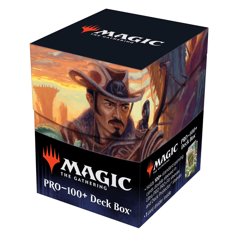 Outlaws of Thunder Junction Yuma, Proud Protector 100+ Deck Box® for Magic: The Gathering | Ultra PRO International