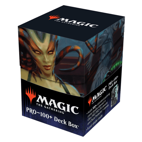 Outlaws of Thunder Junction Vraska, the Silencer Key Art 100+ Deck Box® for Magic: The Gathering | Ultra PRO International