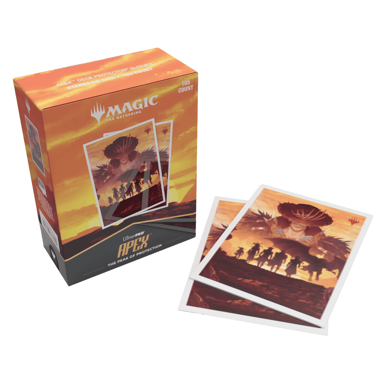 Outlaws of Thunder Junction Gang Silhouette 105ct APEX™ Deck Protector Sleeves for Magic: The Gathering | Ultra PRO International