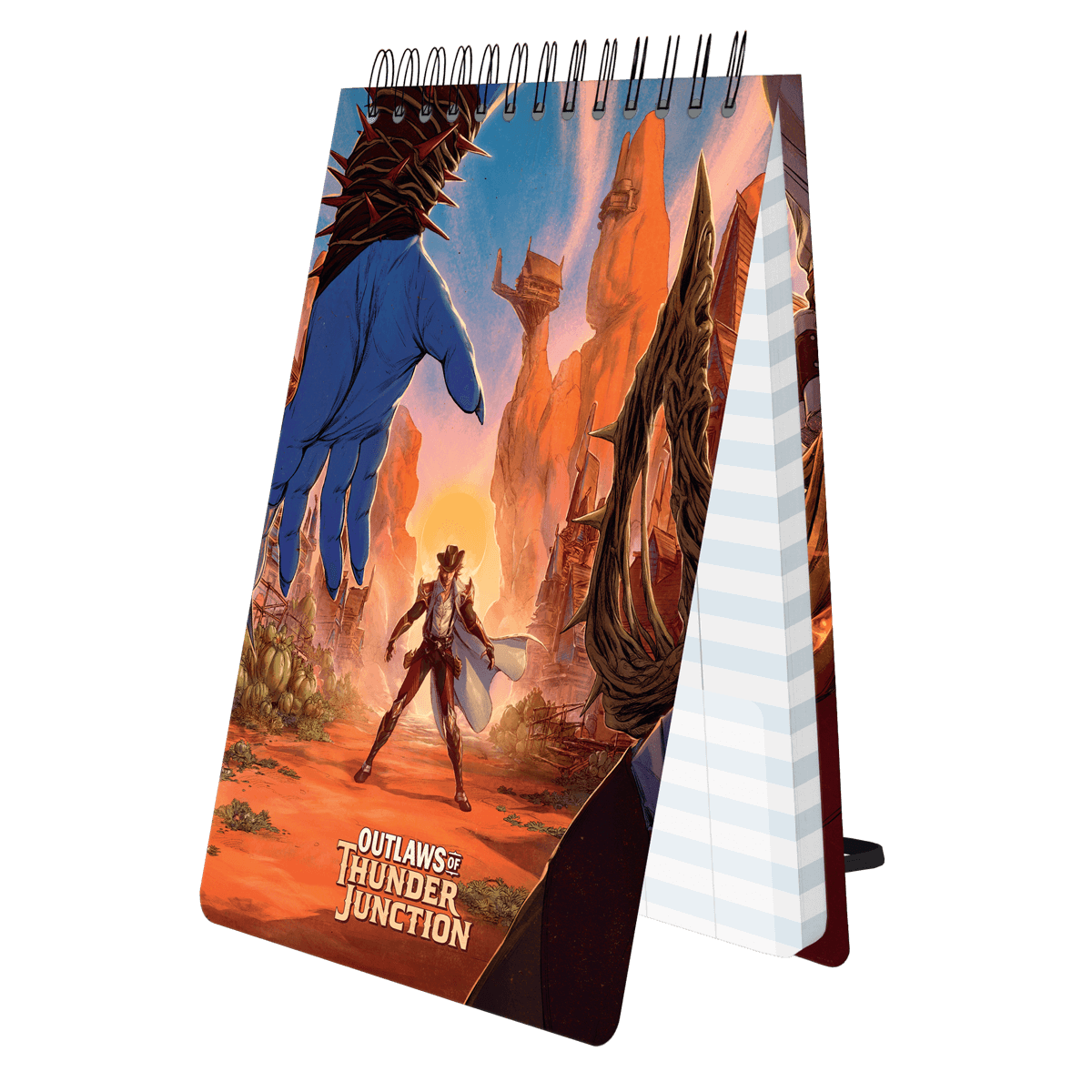 Outlaws of Thunder Junction Oko and Kellan Standoff Spiral Life Pad for