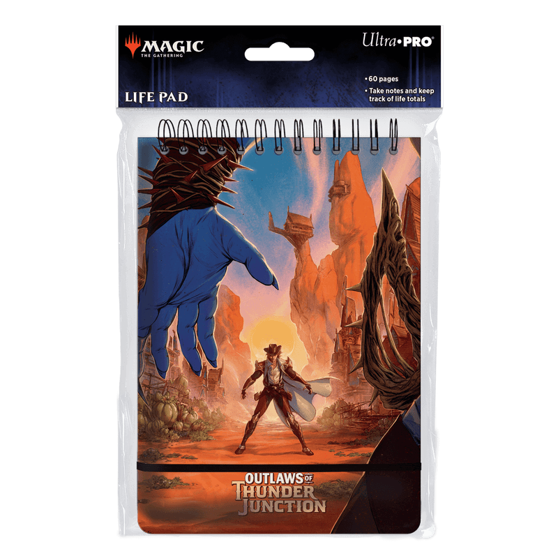 Outlaws of Thunder Junction Oko and Kellan Standoff Spiral Life Pad for Magic: The Gathering | Ultra PRO International