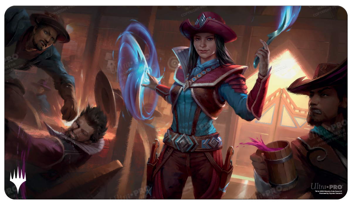 Outlaws of Thunder Junction Stella Lee, Wild Card Standard Gaming Playmat for Magic: The Gathering | Ultra PRO International