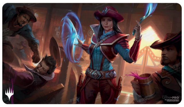 Outlaws of Thunder Junction Stella Lee, Wild Card Standard Gaming Playmat for Magic: The Gathering | Ultra PRO International