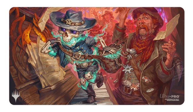 Outlaws of Thunder Junction Tinybones, the Pickpocket Key Art Standard Gaming Playmat for Magic: The Gathering | Ultra PRO International