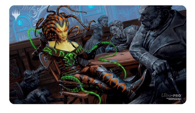 Outlaws of Thunder Junction Vraska, the Silencer Key Art Standard Gaming Playmat for Magic: The Gathering | Ultra PRO International