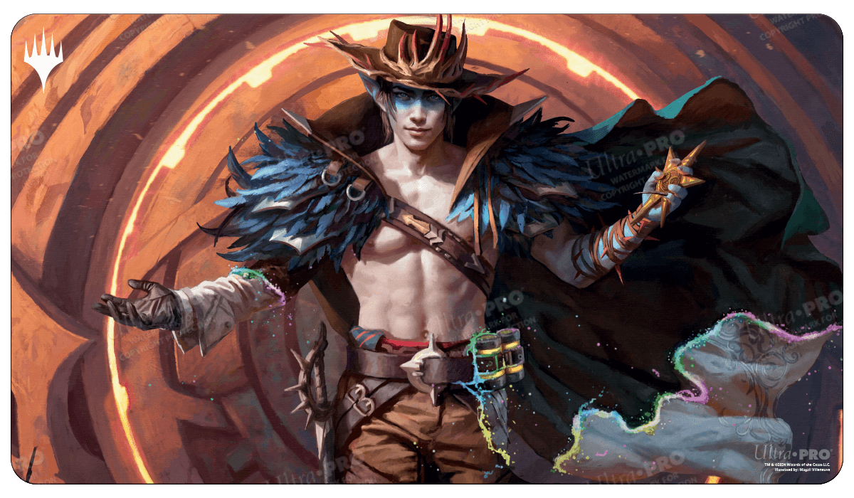 Outlaws of Thunder Junction Oko, the Ringleader Standard Gaming Playmat Key Art for Magic: The Gathering | Ultra PRO International