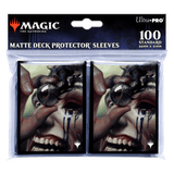 Modern Horizons 3 Jet Medallion Deck Protector Sleeves (100ct) for Magic: The Gathering