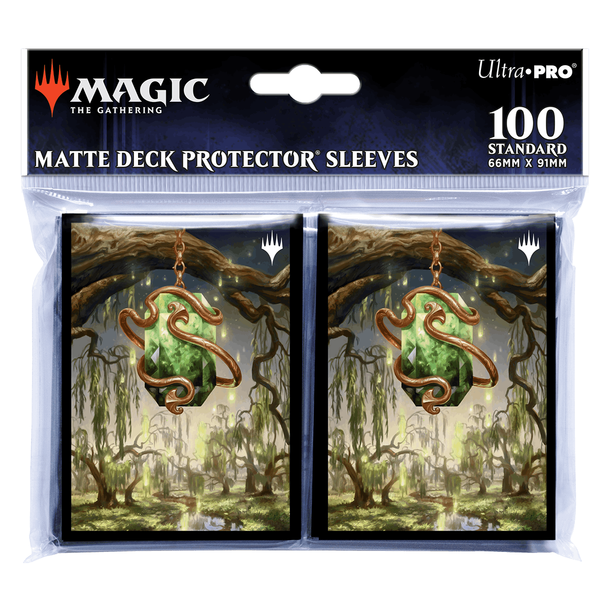 Modern Horizons 3 Emerald Medallion Deck Protector Sleeves (100ct) for Magic: The Gathering | Ultra PRO International