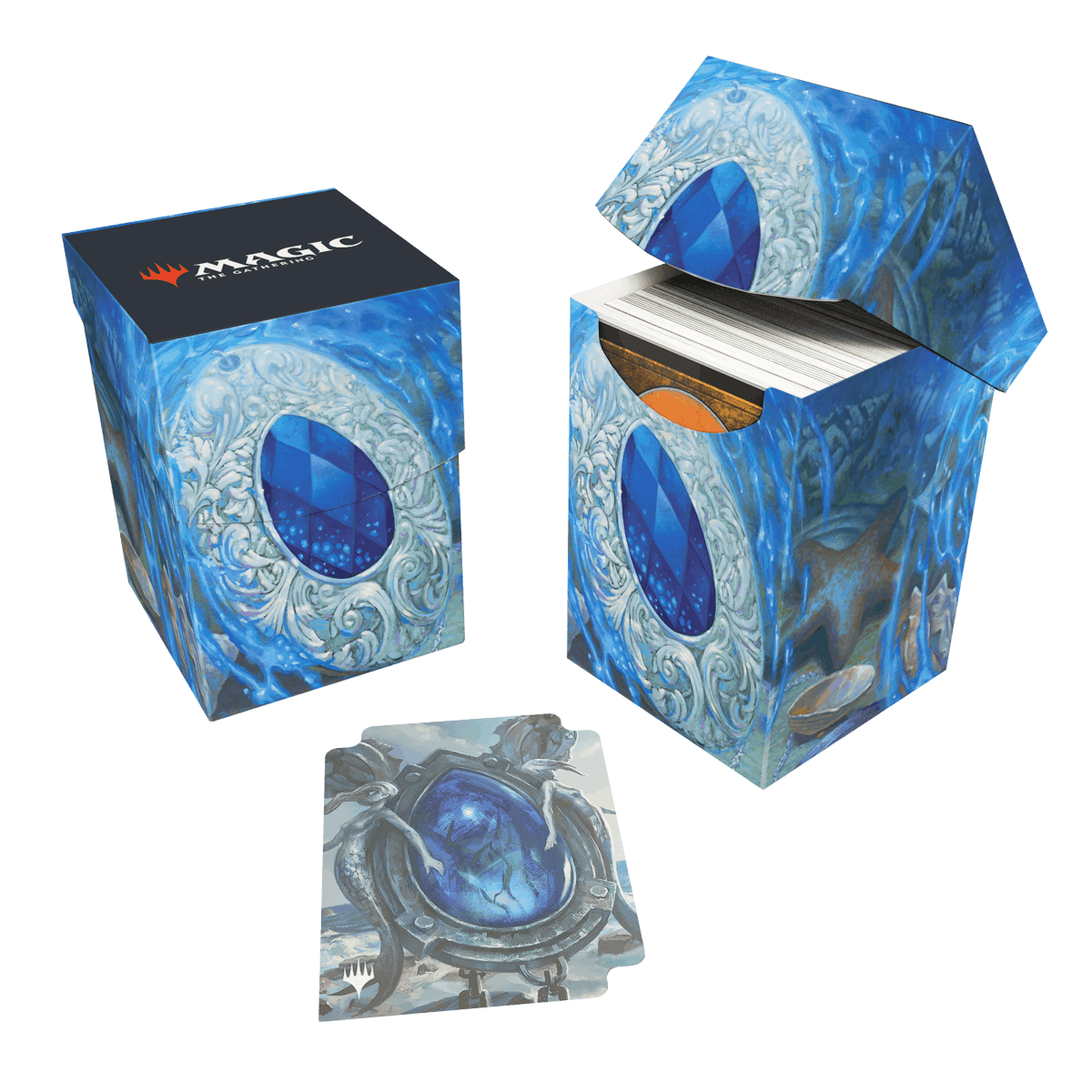 Modern Horizons 3 Sapphire Medallion 100+ Deck Box® for Magic: The Gathering | Ultra PRO International