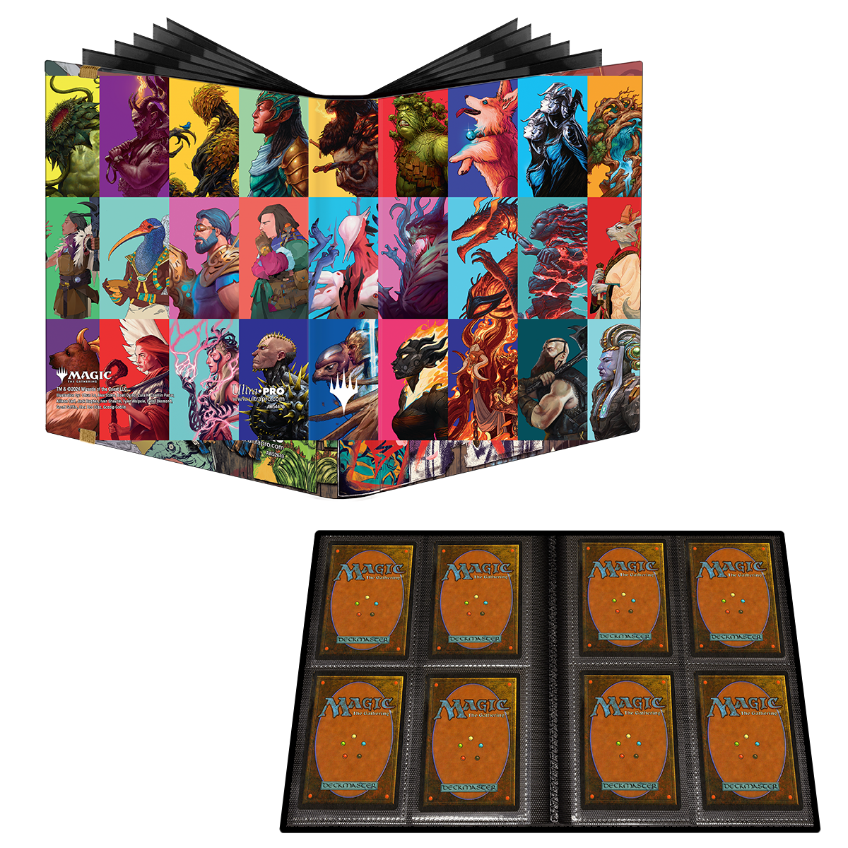 Modern Horizons 3 Pop Art Medley artwork 4-Pocket PRO-Binder for Magic: The Gathering | Ultra PRO International