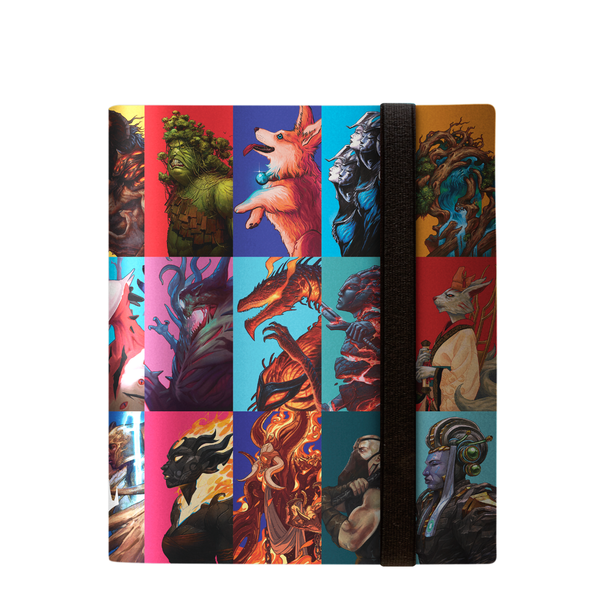 Modern Horizons 3 Pop Art Medley artwork 4-Pocket PRO-Binder for Magic: The Gathering | Ultra PRO International