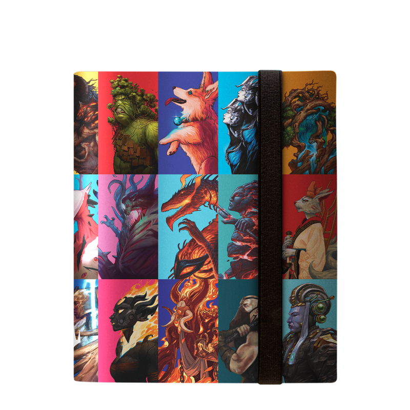 Modern Horizons 3 Pop Art Medley artwork 4-Pocket PRO-Binder for Magic: The Gathering | Ultra PRO International