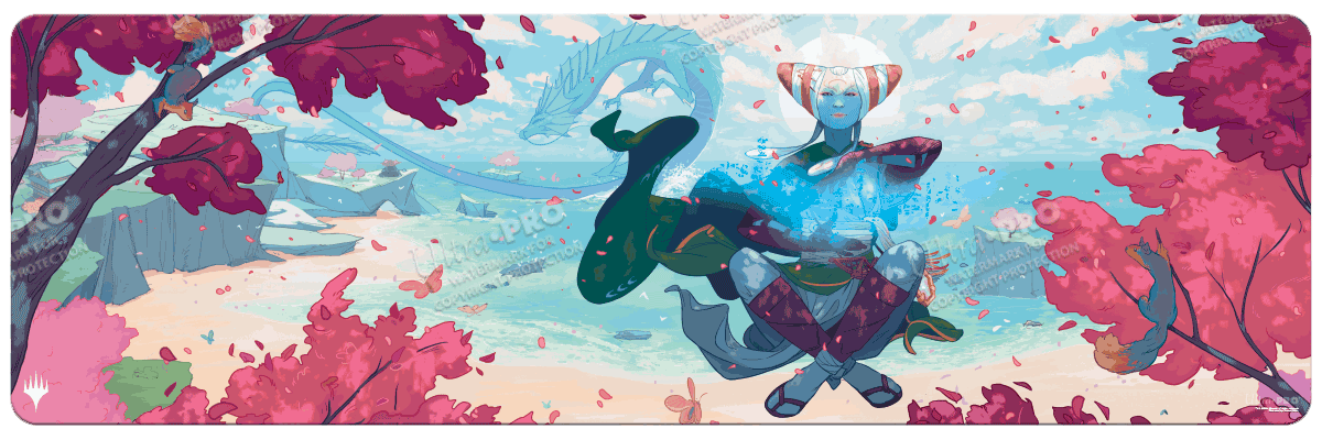 【未使用】モダンホライゾン３　ギフトバンドルアートワーク　タミヨウ　プレイマット Modern Horizons 3 Gift Bundle Key Art 8ft Table Playmat for Magic