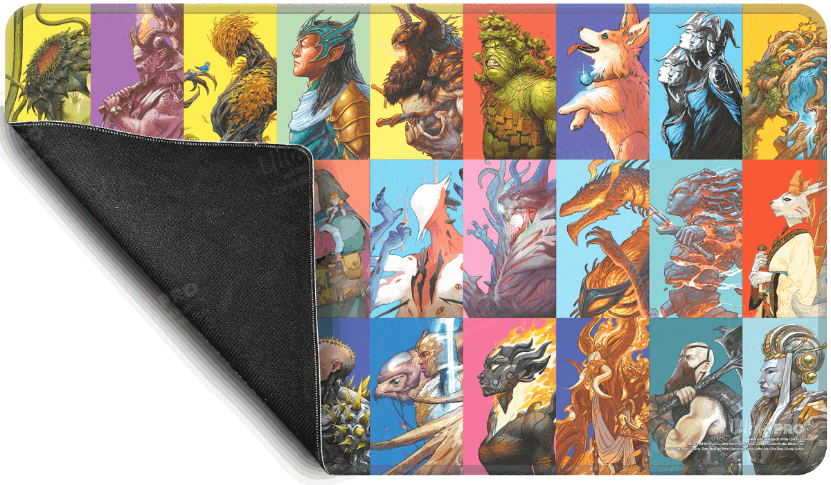 Modern Horizons 3 Pop Art Medley Stitched Standard Gaming Playmat for Magic: The Gathering | Ultra PRO International