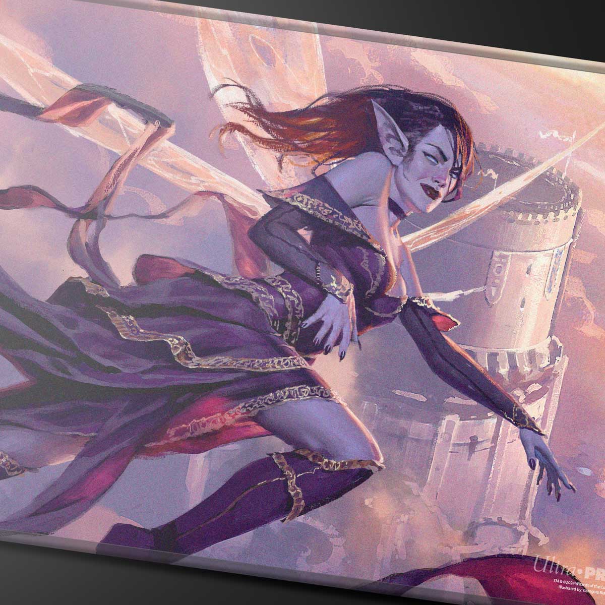Commander Series #4 Shard - Alela Stitched Standard Gaming Playmat