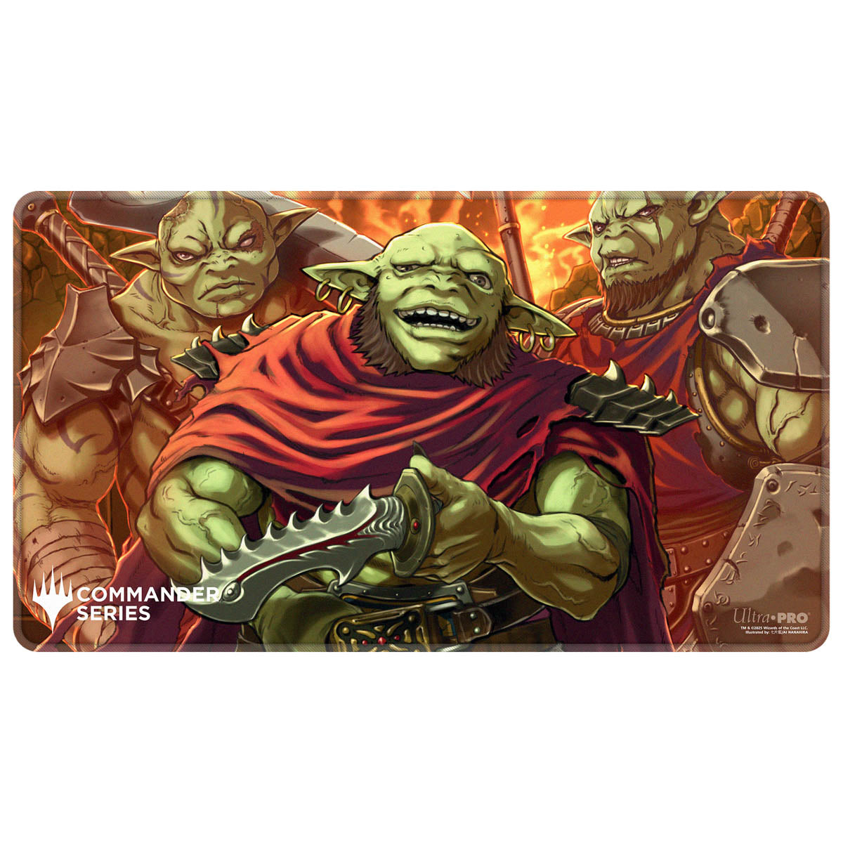 Commander Series #6 Krenko Stitched Playmat for Magic: The Gathering Front | Ultra PRO International