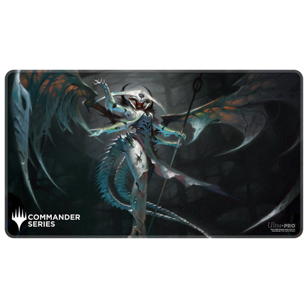 mtg プレイマット ultra pro ウルトラプロ 法務官の声、アトラクサ Commander Series #6 Atraxa Stitched Playmat for Magic: The