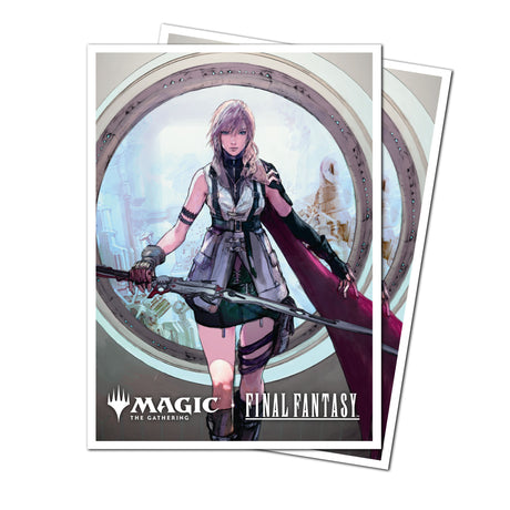 MAGIC: THE GATHERING®—FINAL FANTASY™ Lightning, Army of One 105ct APEX® DECK PROTECTOR® Sleeves for Magic: The Gathering Loose