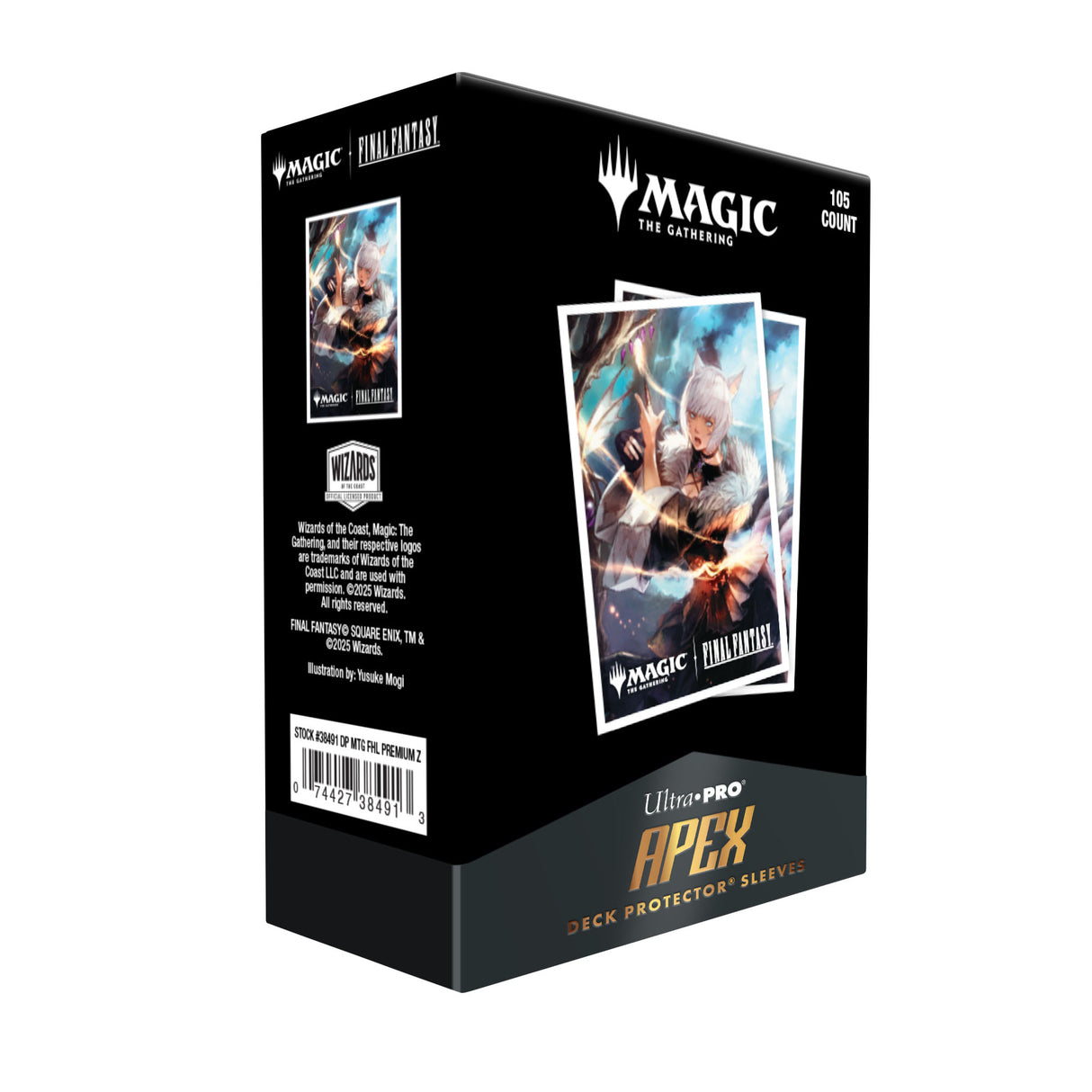 MAGIC: THE GATHERING®—FINAL FANTASY™ Y’shtola Rhul 105ct APEX Deck Protector sleeves Premium Z for Magic: The Gathering Angle | Ultra PRO International