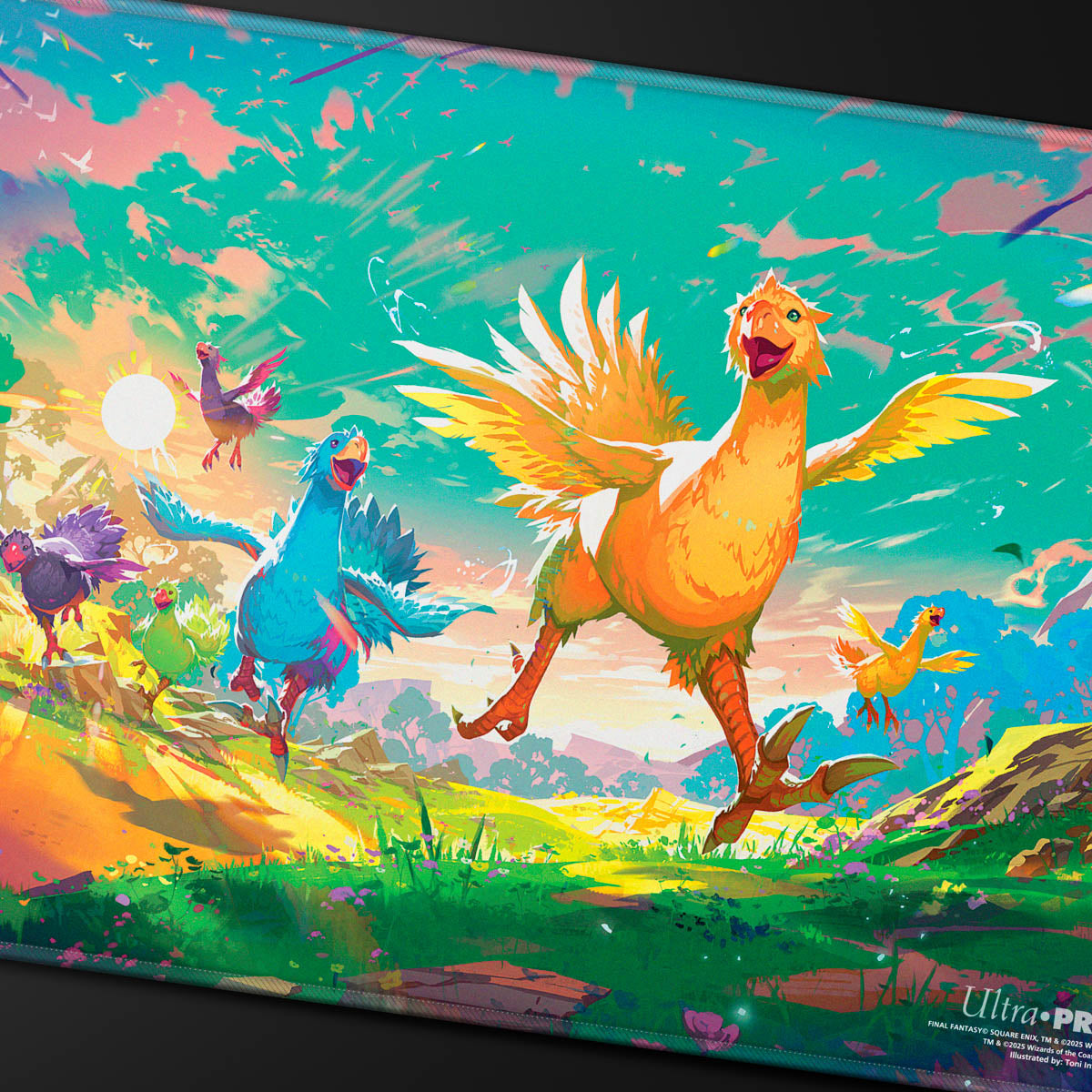 MAGIC: THE GATHERING®—FINAL FANTASY™ Chocobo HOLOFOIL® Playmat for Magic: The Gathering
