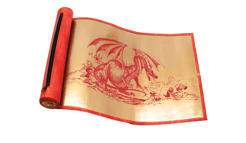 50th Anniversary Dice Scroll for Dungeons & Dragons Open | Ultra PRO International