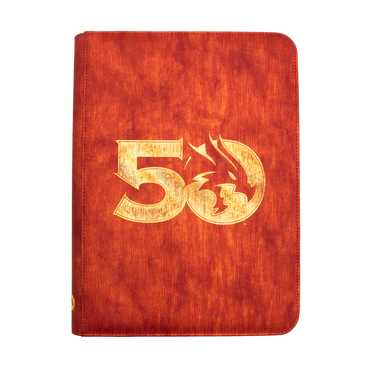 50th Anniversary Printed Leatherette Book Folio for Dungeons & Dragons | Ultra PRO International Front