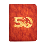 50th Anniversary Printed Leatherette Book Folio for Dungeons & Dragons | Ultra PRO International Front