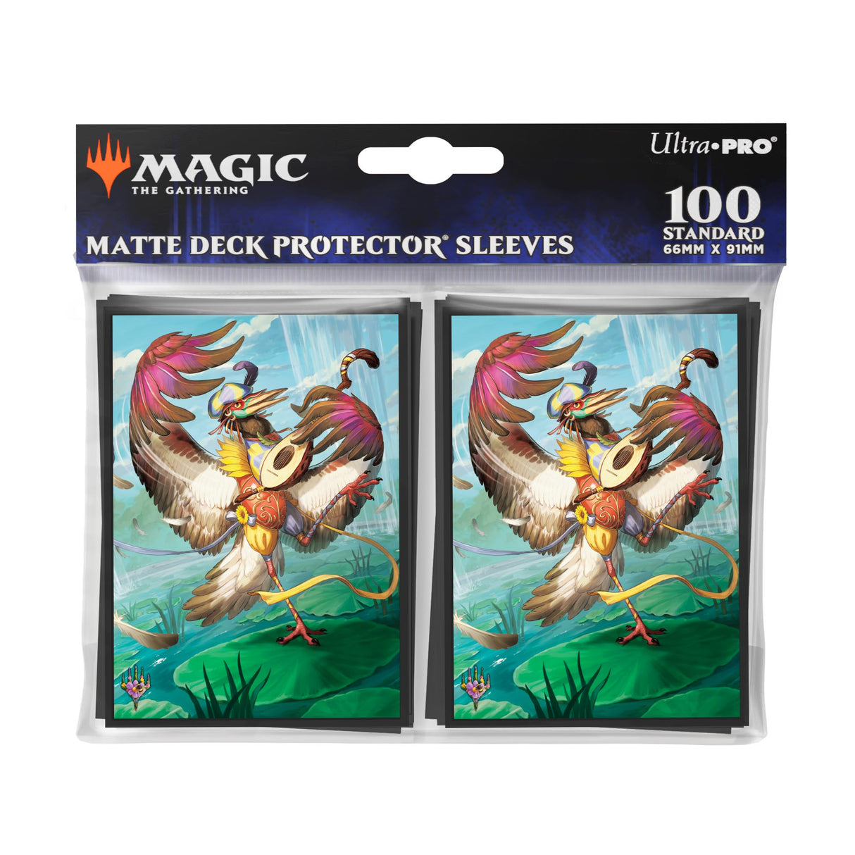 Bloomburrow Zinnia, Valley’s Voice Deck Protector Sleeves (100ct) for Magic: The Gathering Package | Ultra PRO International