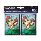 Bloomburrow Zinnia, Valley’s Voice Deck Protector Sleeves (100ct) for Magic: The Gathering Package | Ultra PRO International