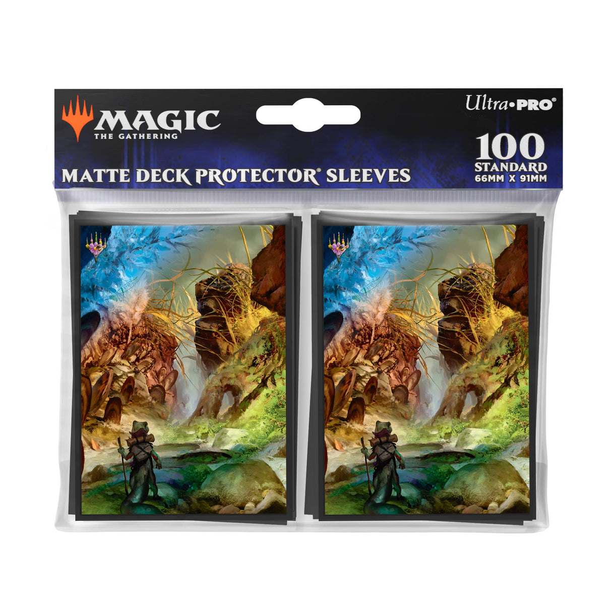 Bloomburrow Season Lands: Swamp (Summer) Deck Protector Sleeves (100ct) for Magic: The Gathering Package | Ultra PRO International