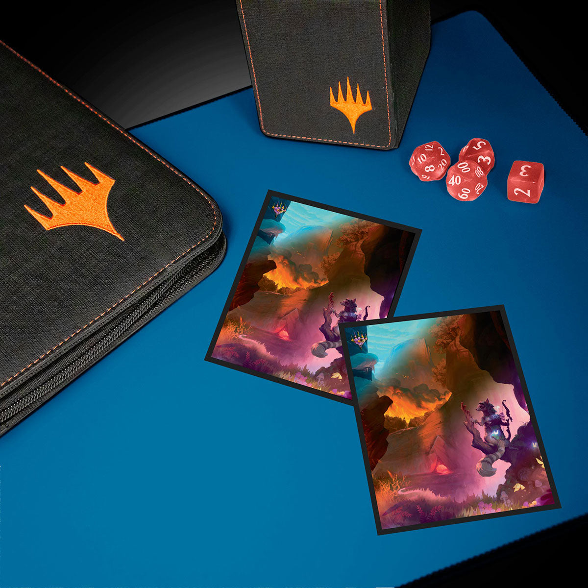 Bloomburrow Season Lands: Mountain (Summer) Deck Protector Sleeves ...