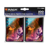 Bloomburrow Season Lands: Mountain Summer Deck Protector Sleeves (100ct) for Magic: The Gathering Package