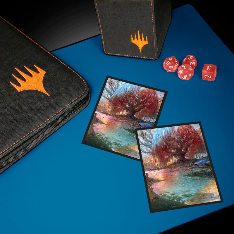 Bloomburrow Season Lands: Three Tree (Summer) Deck Protector Sleeves (100ct) for Magic: The Gathering Lifestyle | Ultra PRO International