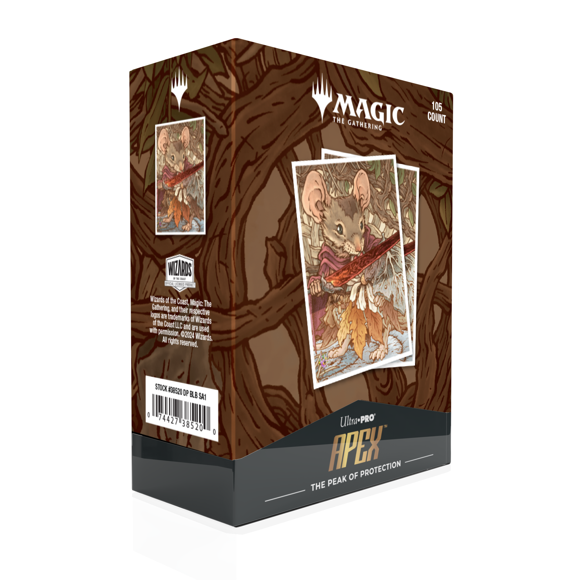 Boîte De Rangement Magic The Gathering Foundations - 100+ Cartes, Avec Séparateur, Design Ajani - 4