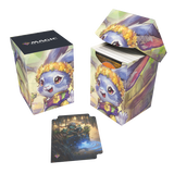 Bloomburrow Ms. Bumbleflower (Commander - Peace Offering Green/White/Blue) 100+ Deck Box for Magic: The Gathering Box