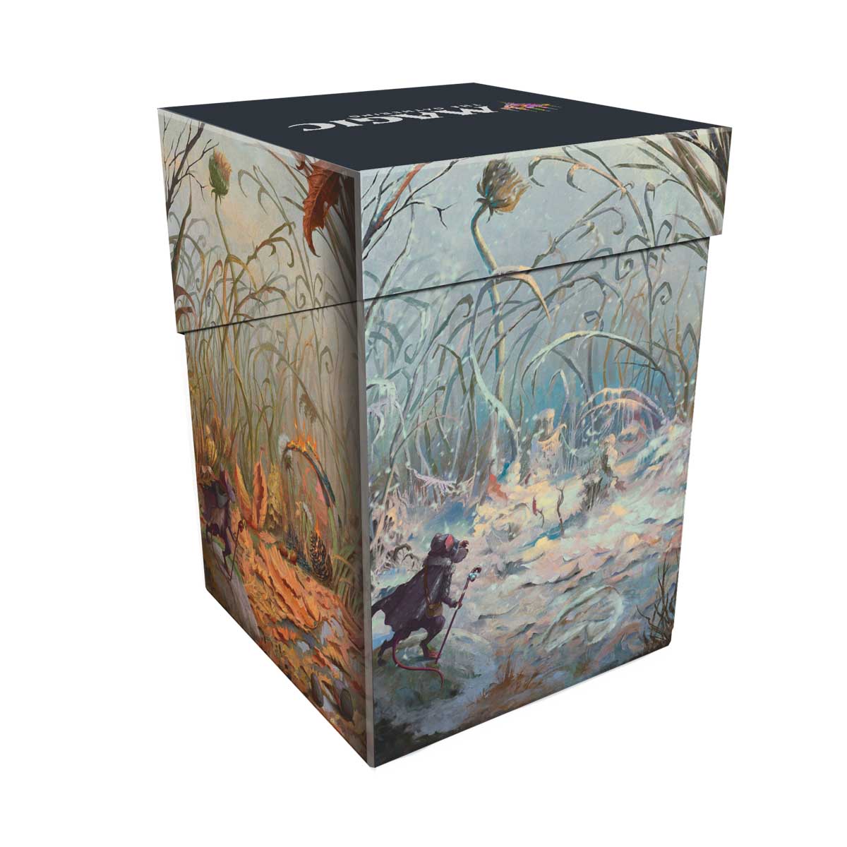 Bloomburrow Season Lands: Plains (Summer) 100+ Deck Box® White for Magic: The Gathering Back | Ultra PRO International